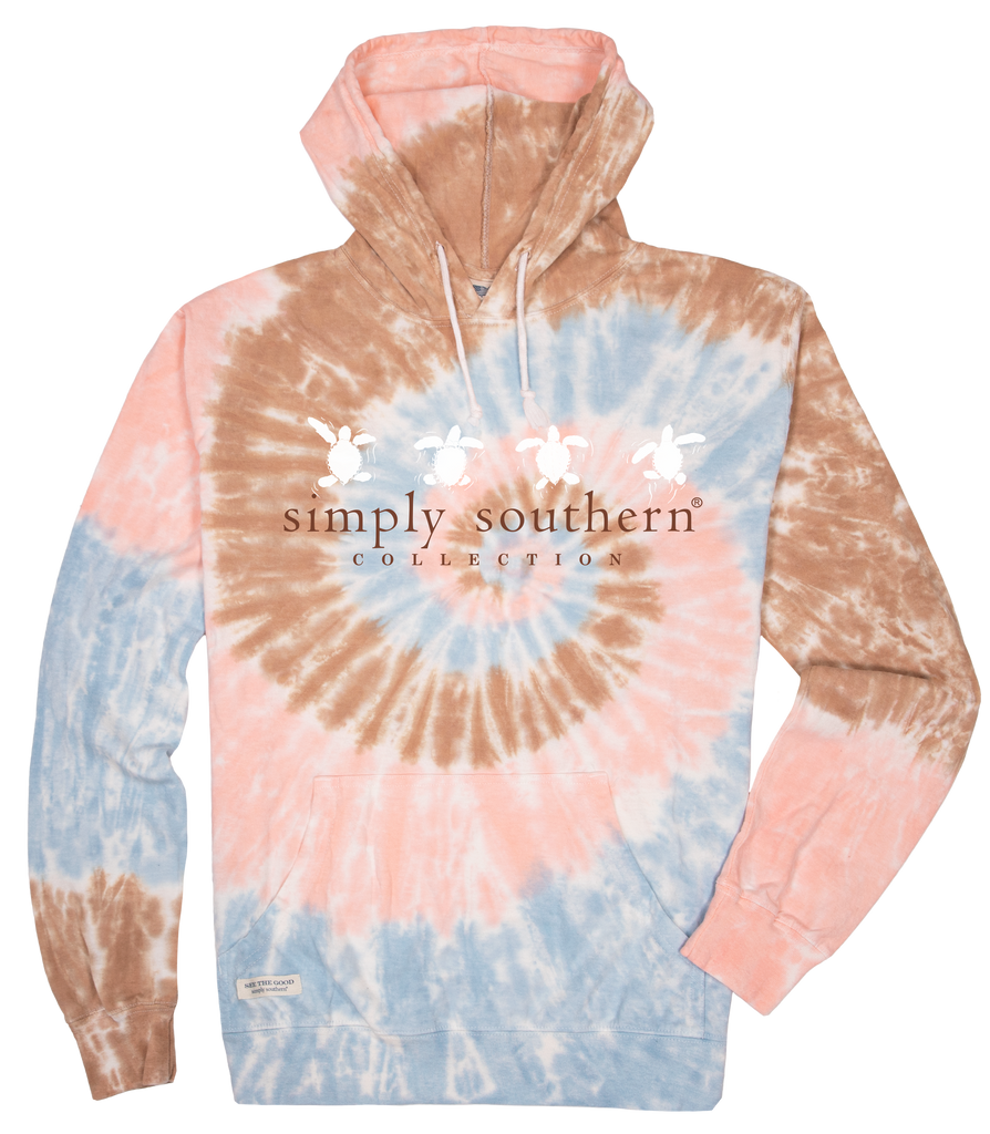 Logo - Sand Turtles - Tie Dye - SS - S22 - Adult Hoodie