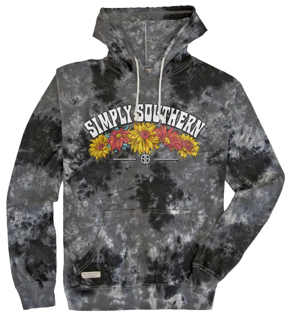 Simply southern deals tie dye hoodie