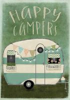 Happy Campers - House Flag