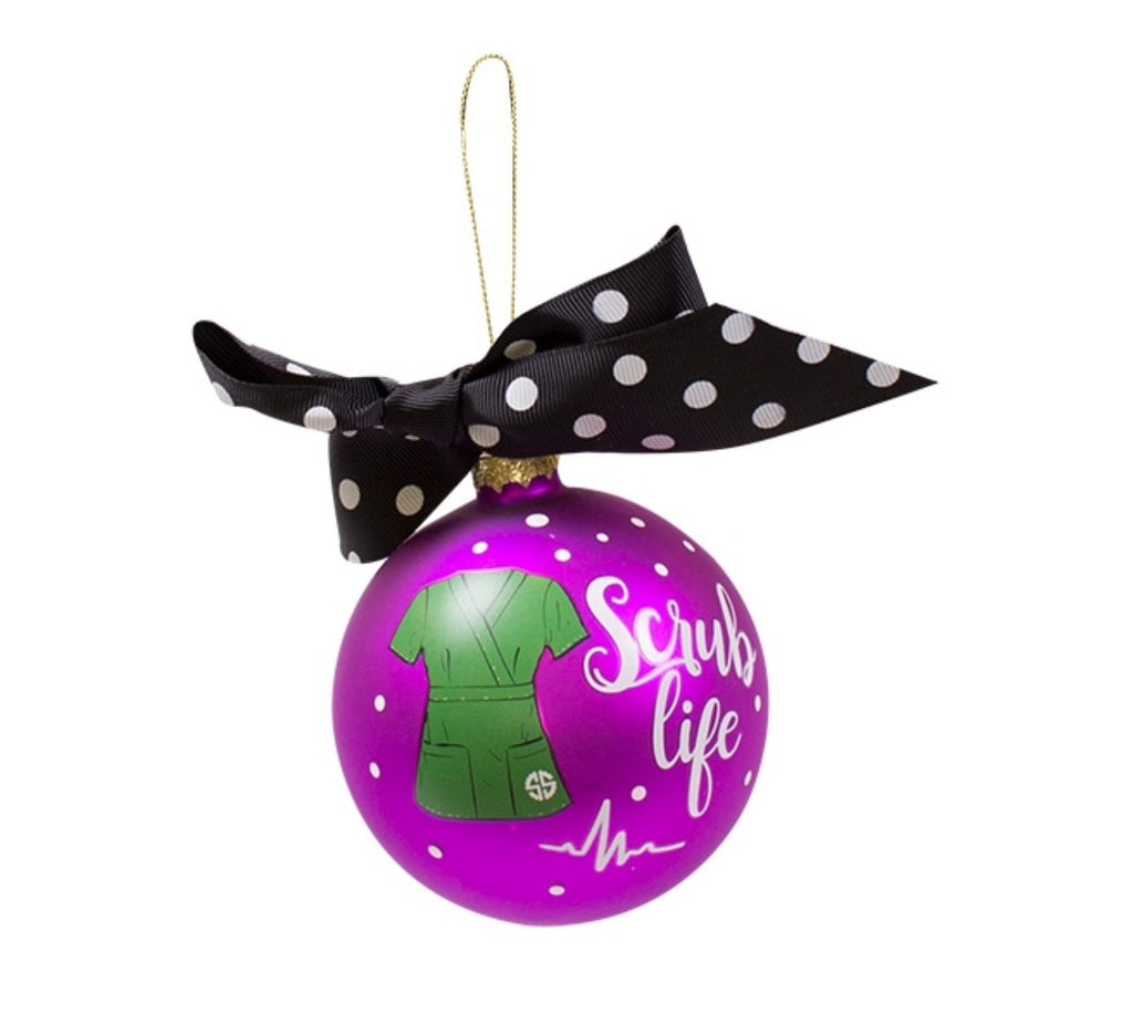 Scrub - Christmas Ornament