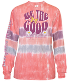 With Brave Wings, She Flies - Butterflies - Tie Dye - SS - F21 - YOUTH Long Sleeve