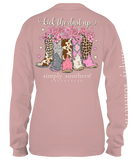 Kick The Dust Up - Cowgirl Boots - SS - F22 - Adult Long Sleeve