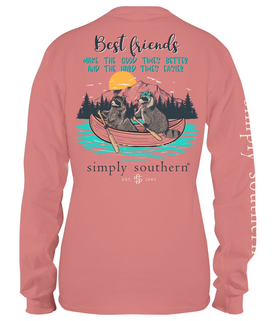 Best Friends - Make The Good Times Better And The Hard Times Easier - SS - F22 - YOUTH Long Sleeve