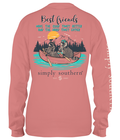Best Friends - Make The Good Times Better And The Hard Times Easier - SS - Adult Long Sleeve