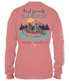 Best Friends - Make The Good Times Better And The Hard Times Easier - SS - F22 - Adult Long Sleeve
