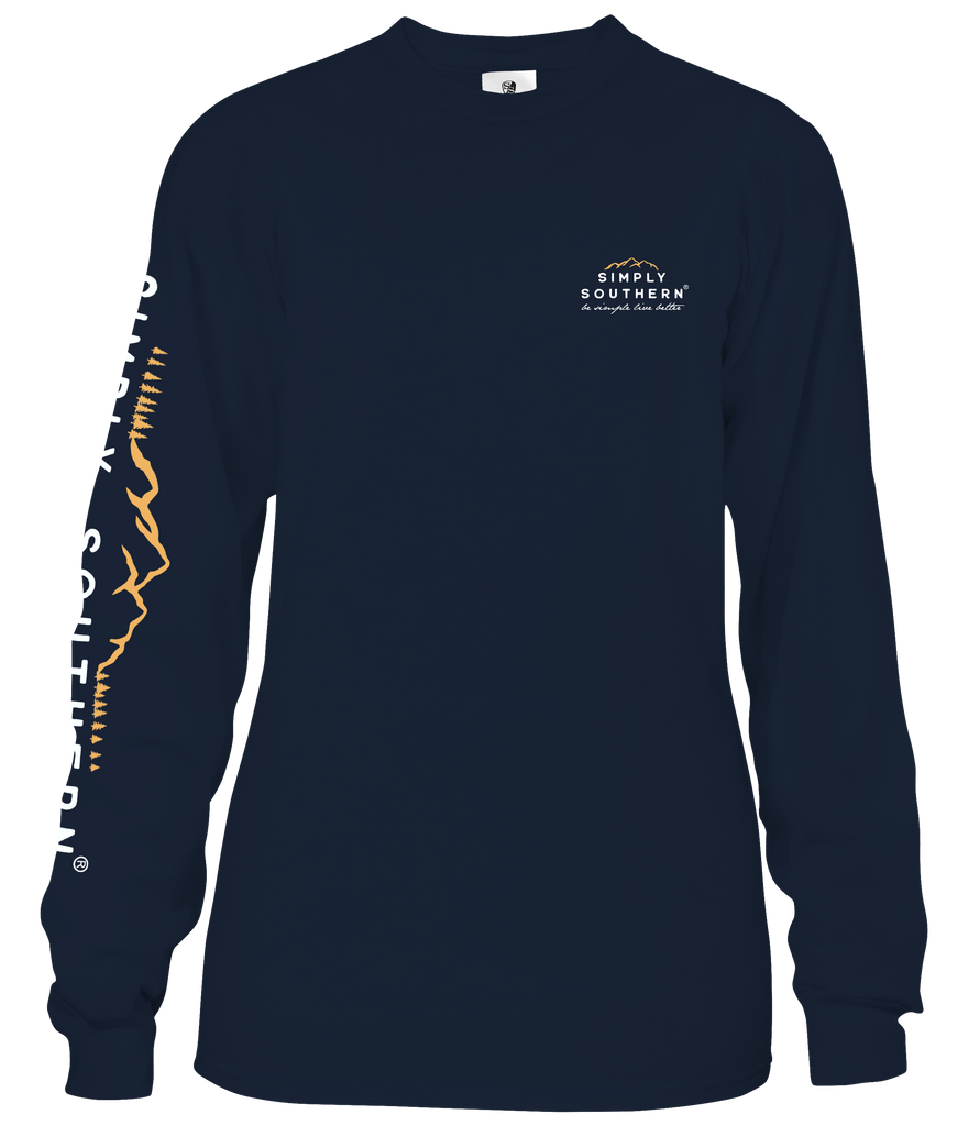 Wander Without Purpose or Reason - Mountains - SS - F21 - YOUTH Long Sleeve