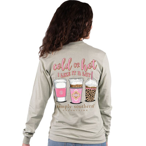 Cold or Hot - I Like it a Lot - Coffee - SS - F22 - Adult Long Sleeve