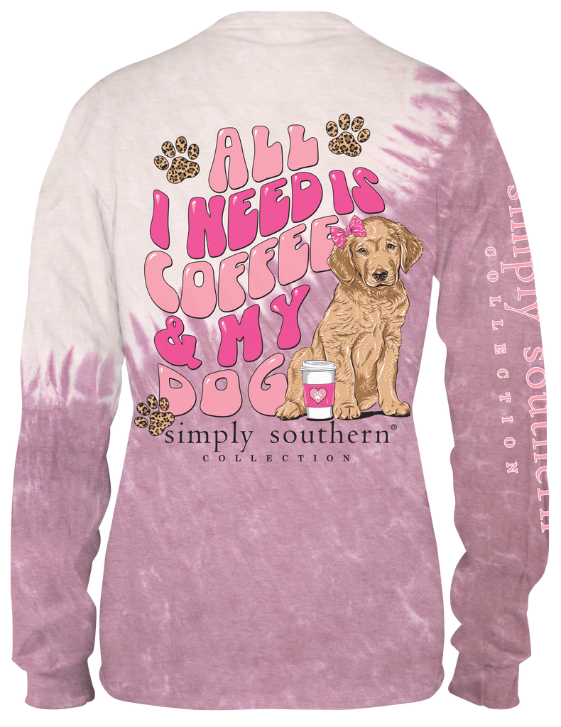 All I Need Is Coffee & My Dog - SS - F22 - Adult Long Sleeve