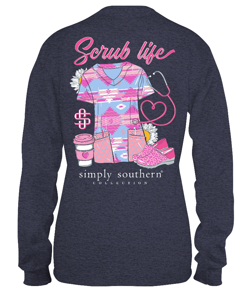 Scrub Life - SS - F22 - Adult Long Sleeve