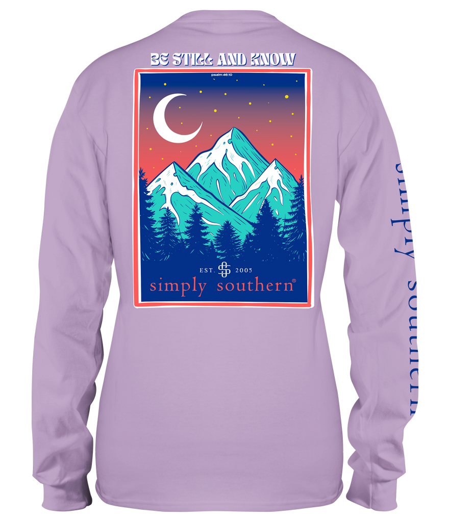 Be Still and Know - Mountains - SS - F22 - Adult Long Sleeve