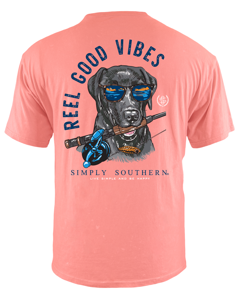 MN Reel Good Vibes - Fish Dog - S23 - SS - Adult T-Shirt