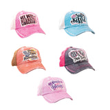 Fashion Messy Bun Hats - Summer - S22 - Simply Southern