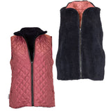 Reversible Sherpa Maroon - VEST - F20 - Simply Southern