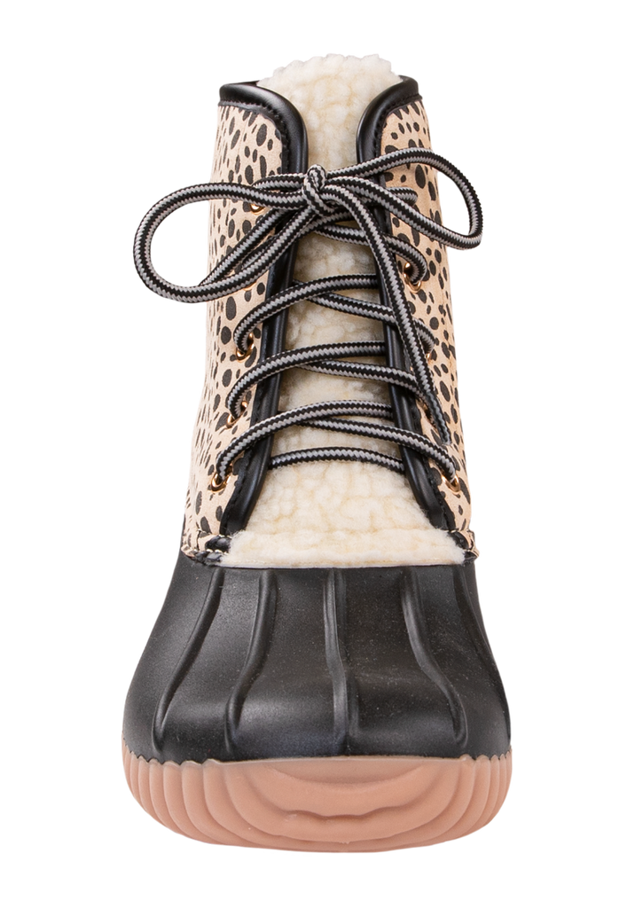 Rain Boots Lace Up Leopard Spot F21 Simply Southern Woo s