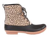 Rain Boots Lace Up - Leopard Spot - F21 - Simply Southern