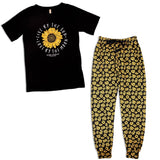 Live By The Sun, Love By The Moon - SS - F21 - Adult PJ Set