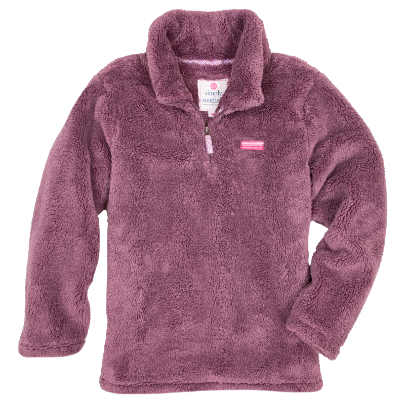 Simply Classic Sherpa Gray Pullover F21 Simply Southern