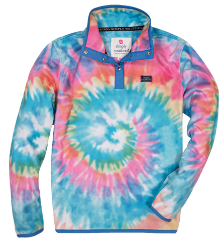 Tie Dye Pullover - Multi-Color Swirl - F21 - Simply Southern