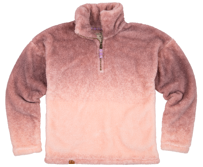 Ombre Sherpa Pullover - Dawn - F22 - Simply Southern