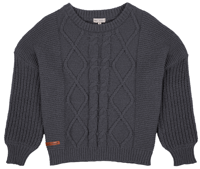 Preppy Sweater - Slate Gray - F22 - Simply Southern