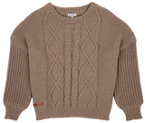 Preppy Sweater - Taupe - F22 - Simply Southern