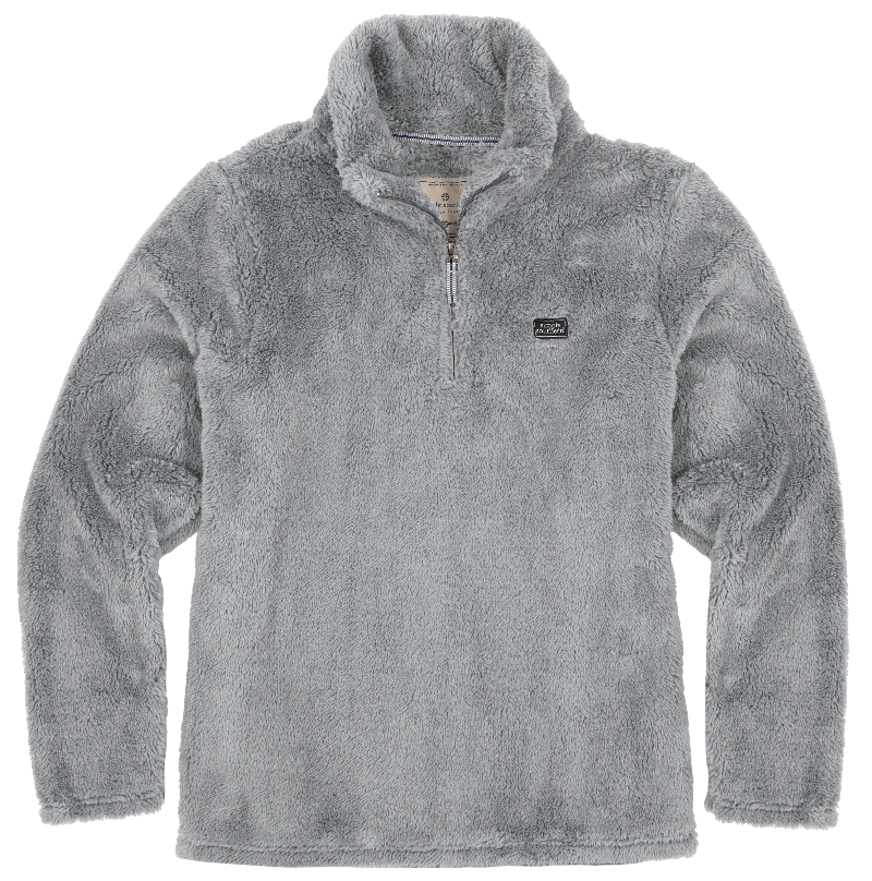 Simply Classic Sherpa Pullover - Grey - F22 - Simply Southern