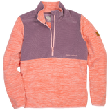 Simply Cordy - Quarter Zip Pullover - Coral - F22 - Simply Southern