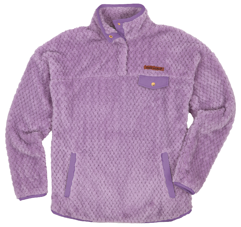 Simply Soft Sherpa - Lilac - Pullover - F22 - Simply Southern