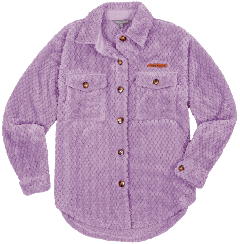 Simply Soft Shacket - Lilac - F22 - Simply Southern
