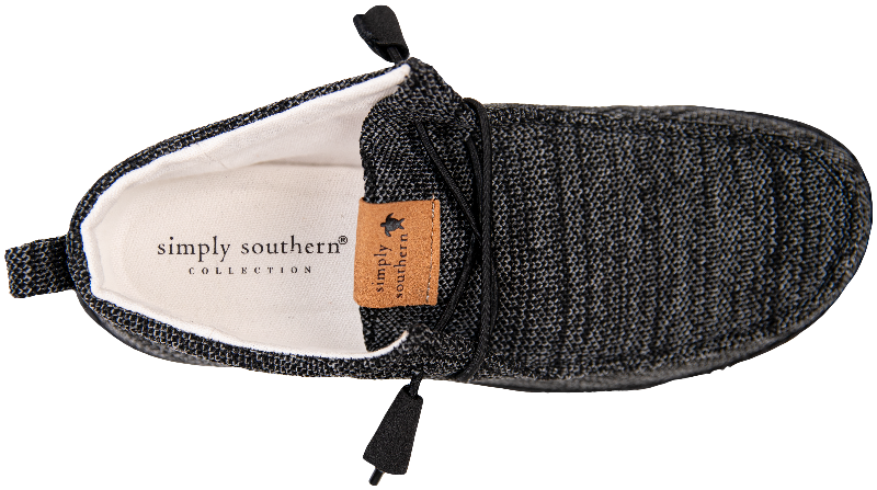 Slip On Shoes - Dark Heather Gray - F22 - Simply Southern