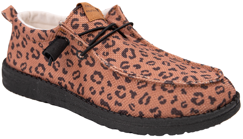Slip On Shoes - Leopard Brown - F22 - Simply Southern