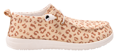 Slip On Shoes - Leopard Cream - F22 - Simply Southern