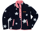 Fleece Snap Jacket - Star - F22 - Simply Southern