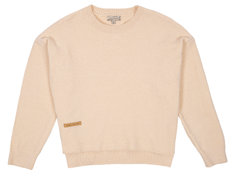 Sweatshirt Chnl Crew - Cream - F22 - Simply Southern