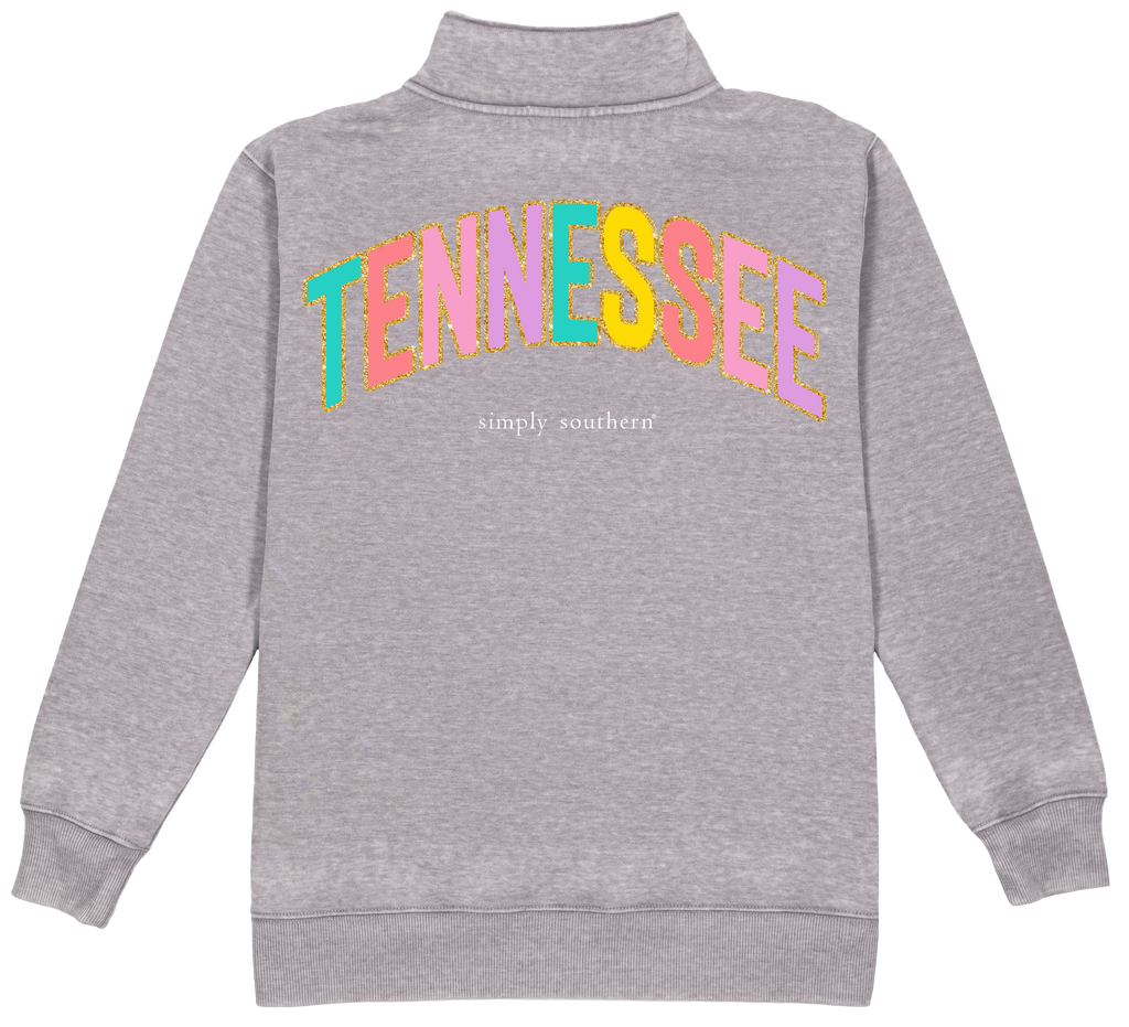 Quarter Zip Pullover - TN - Tennessee - SS - F22 - Adult Pullover