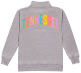 Quarter Zip Pullover - TN - Tennessee - SS - F22 - Adult Pullover