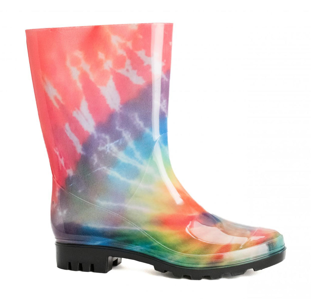 Riverwalk - Tie Dye Rain Boots - Corkys