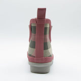 Rain Boots Slip On - Buffalo Grey & Pink - F21 - Simply Southern