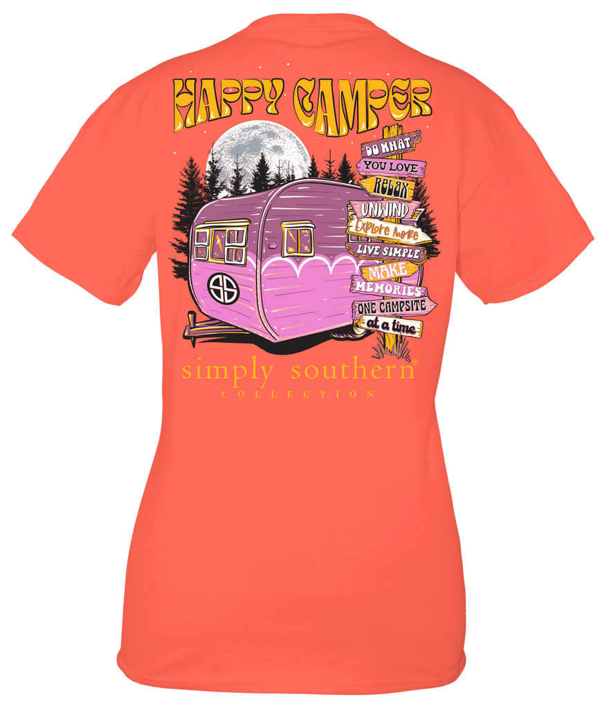 Happy Camper - SS - S22 - Adult T-Shirt