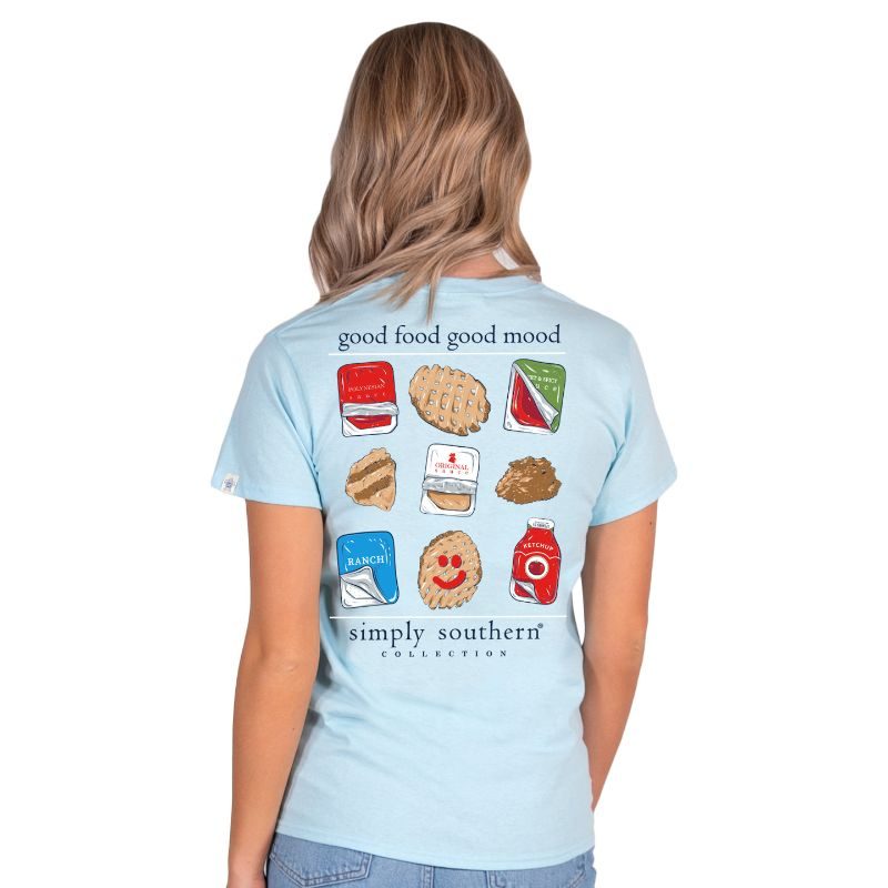 Good Food Good Mood - Chicken - S23 - SS - Adult T-Shirt