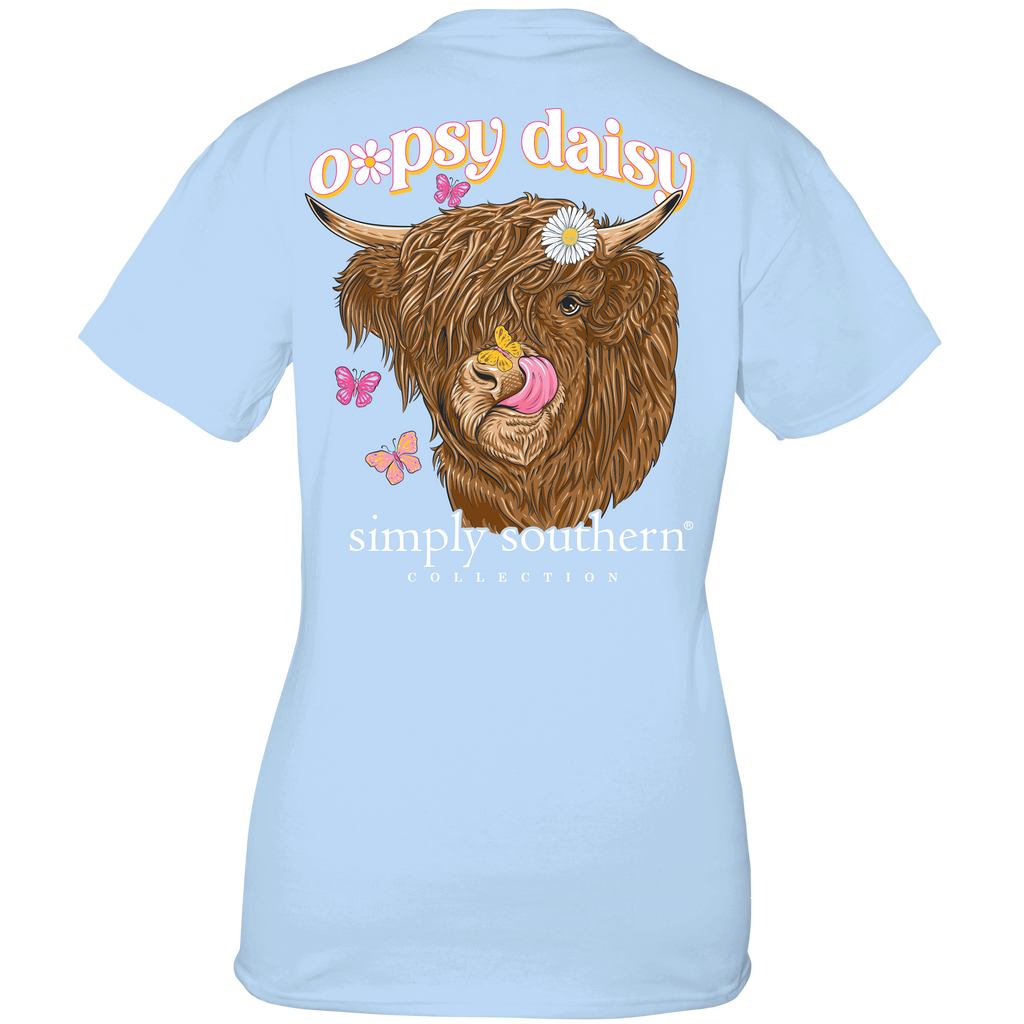 Oopsy Daisy - Highlander Cow - S23 - SS - Adult T-Shirt