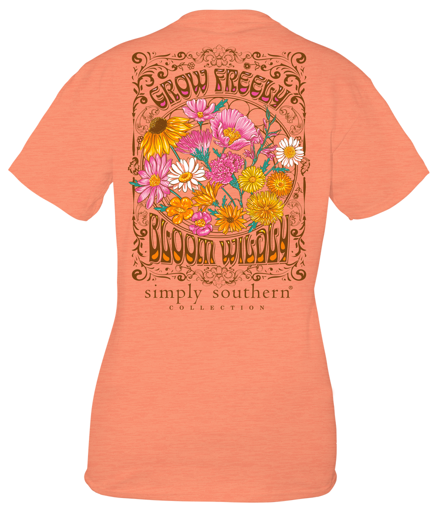 Grow Freely Bloom Wildly - SS - S22 - Adult T-Shirt