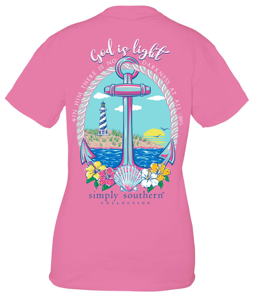 God is Light - Anchor - SS - S22 - YOUTH T-Shirt