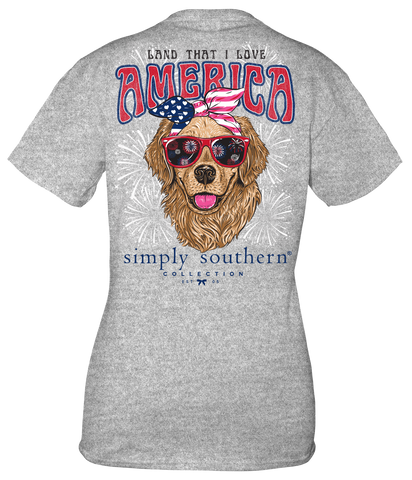 Land That I Love America - Dog - SS - S22 - YOUTH T-Shirt