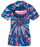 USA Lips - Tie Dye - S21 - SS - Adult T-Shirt