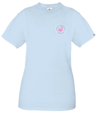 Flamingos - Livin' Simply Sweet & Happy - S23 - SS - Adult T-Shirt