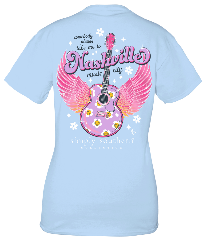 Somebody Please Take Me To Nashville Music City - S23 - SS - Adult T-Shirt