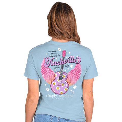 Somebody Please Take Me To Nashville Music City - S23 - SS - Adult T-Shirt
