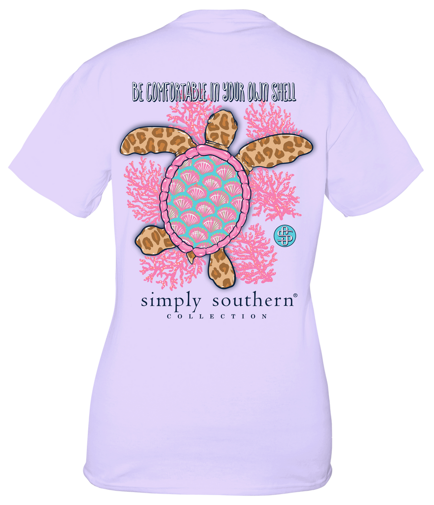 Be Comfortable in Your Own Shell - Save the Turtles - S23 - SS - Adult T-Shirt