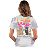 I Like Dogs & Some People - Live Love Rescue - S23 - SS - Adult T-Shirt
